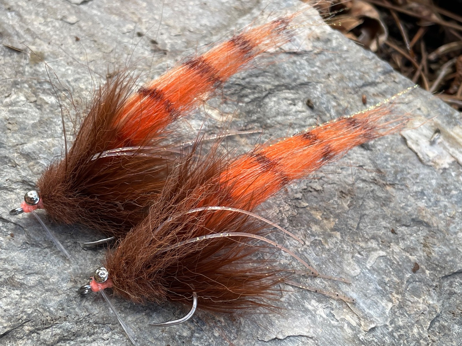 T-Money Shrimp Fly Brown/Orange 1/0 Redfish Snook Tarpon Saltwater Flies