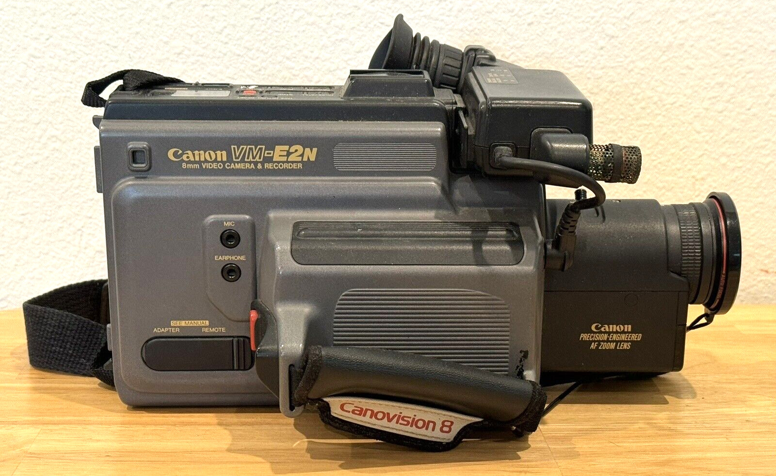 VINTAGE HTF CANON VM-E2N 8MM VIDEO & RECORDER CANONVISION 8 - FOR PARTS ONLY