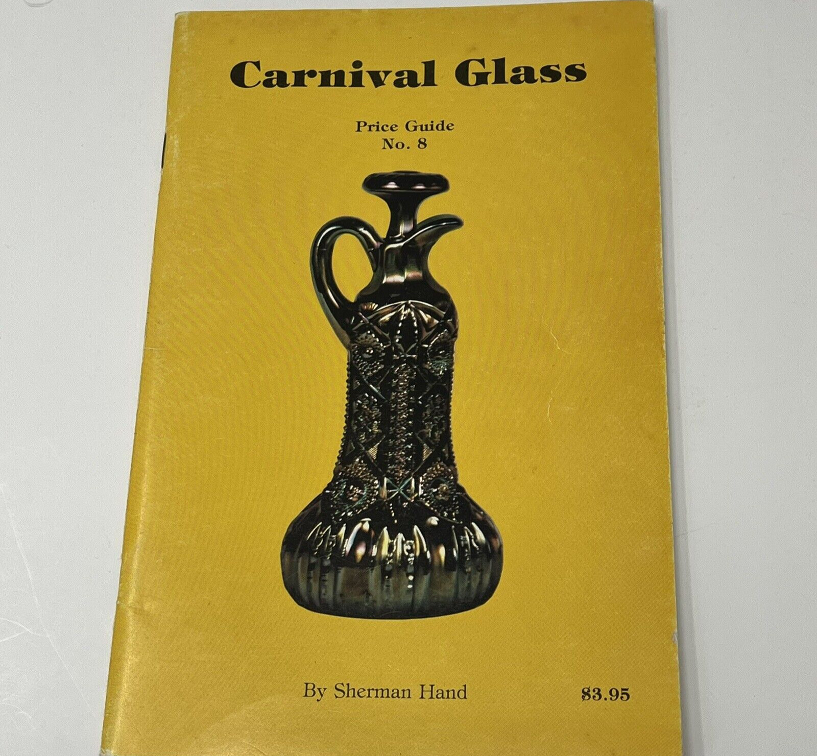 Carnival Glass Price Guide Number 8 Book Booklet By Sherman Hand Vintage