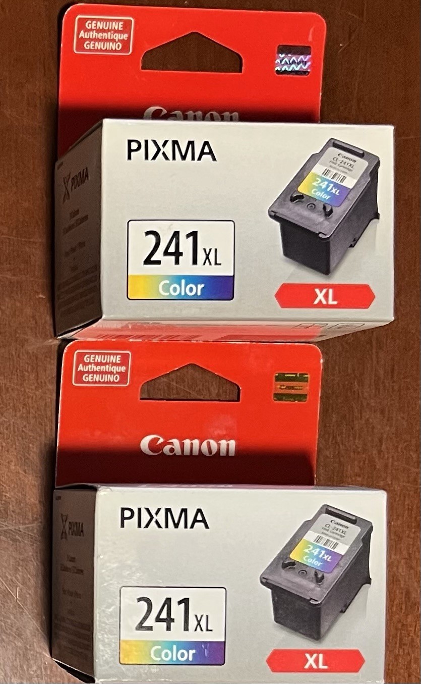 Canon CL-241XL Fine Color Ink Cartridge (2 Pack) Brand New