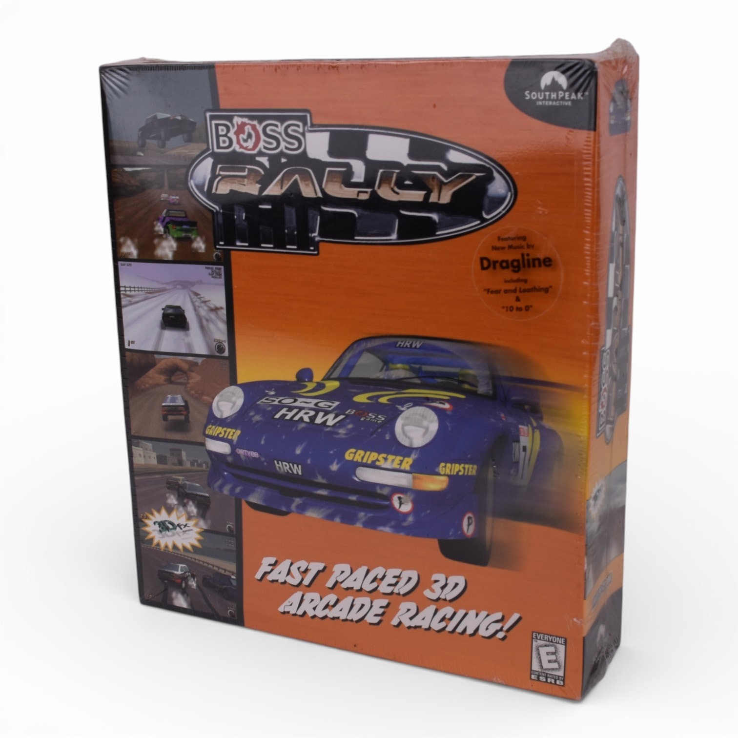 Boss Rally PC Big Box Game SEALED Windows 95/98 SouthPeak Drag Racing