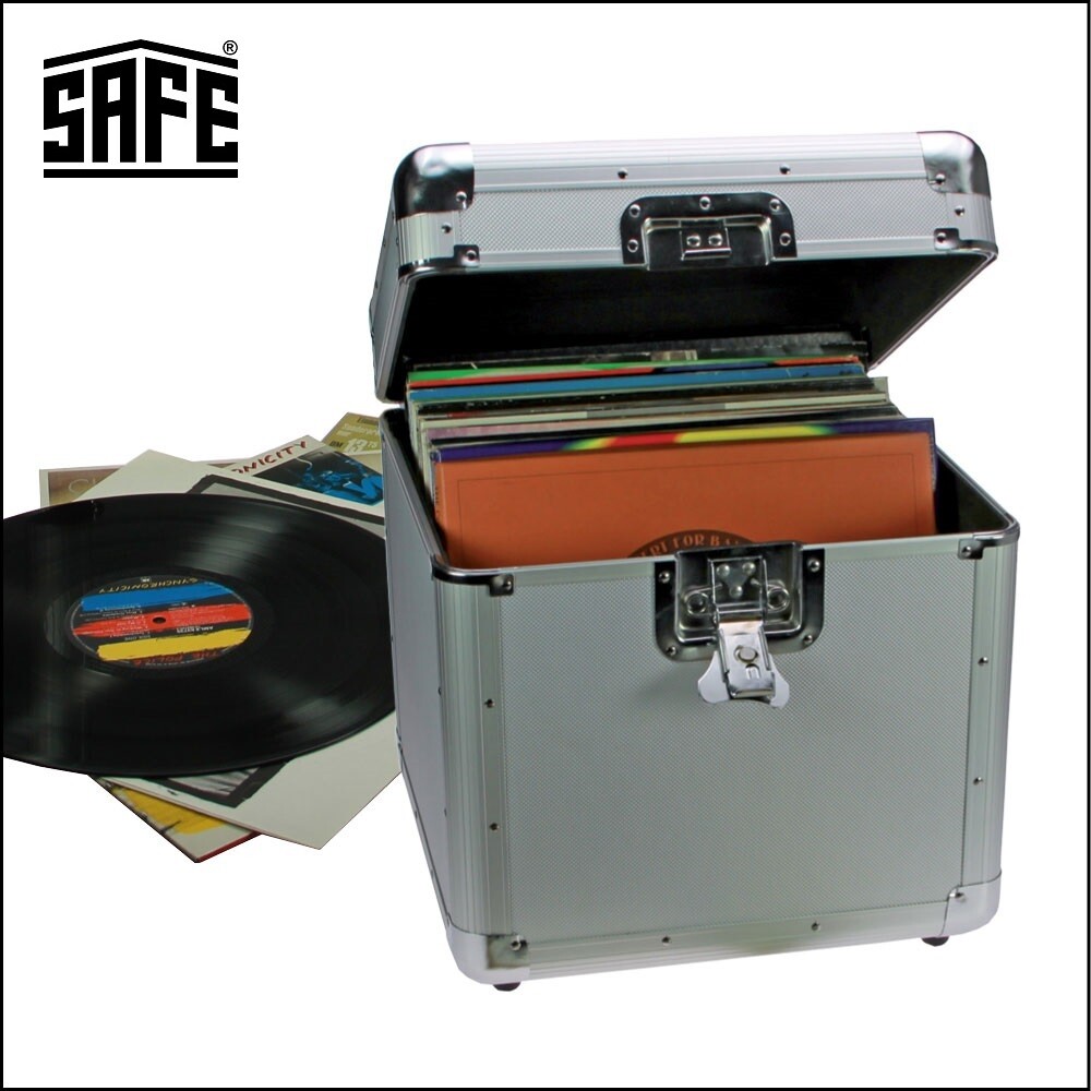 Record Case ALU Safe 221 360X350X360Mm For 100 LP Long Playing Records 33