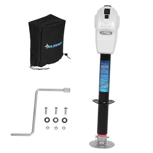  Power Tongue Jack, Electric Trailer Jack 3,500 lbs. A-Frame Electric Tongue 