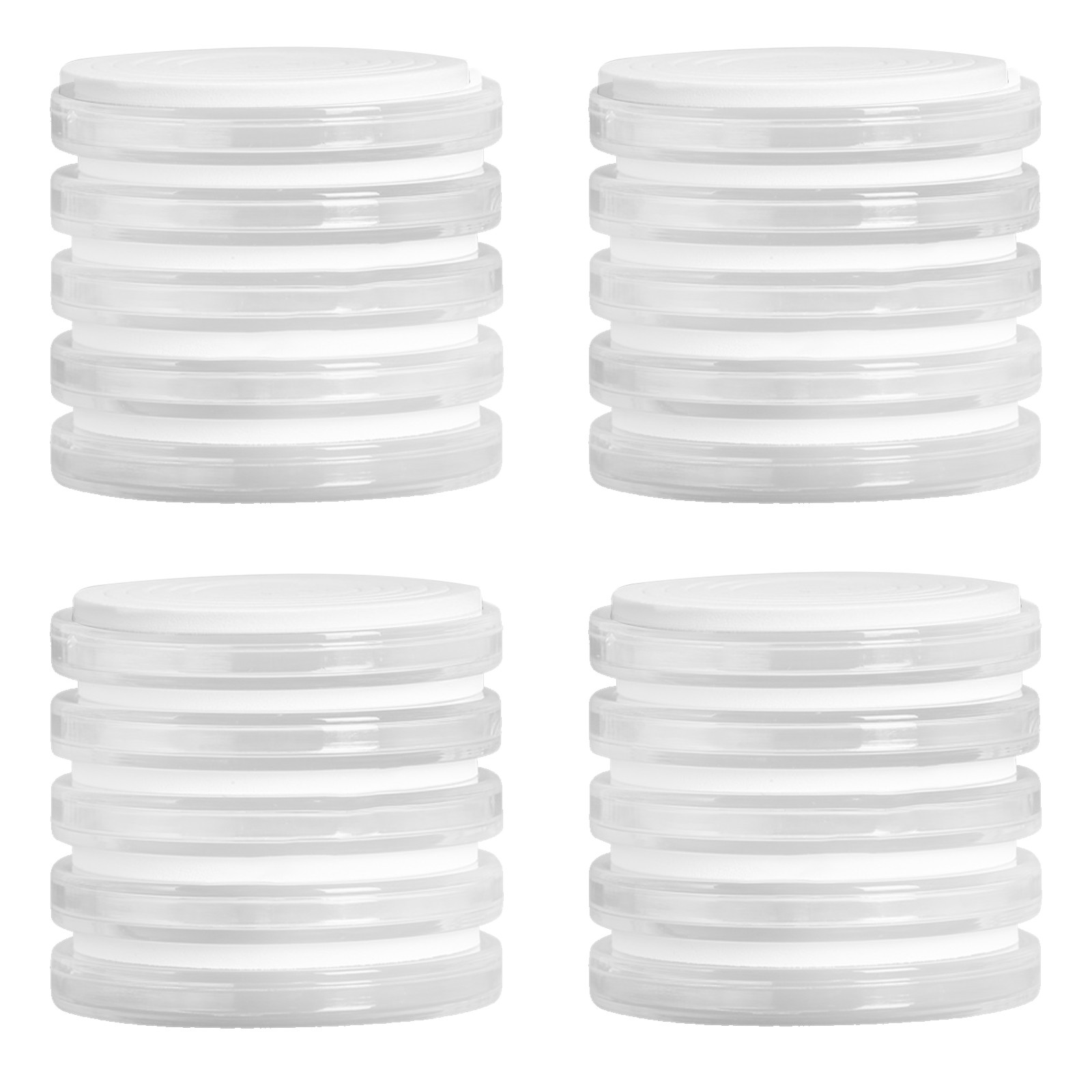 20x 46mm Coin Capsule Display Storage Box Collection Holder Container Organizer