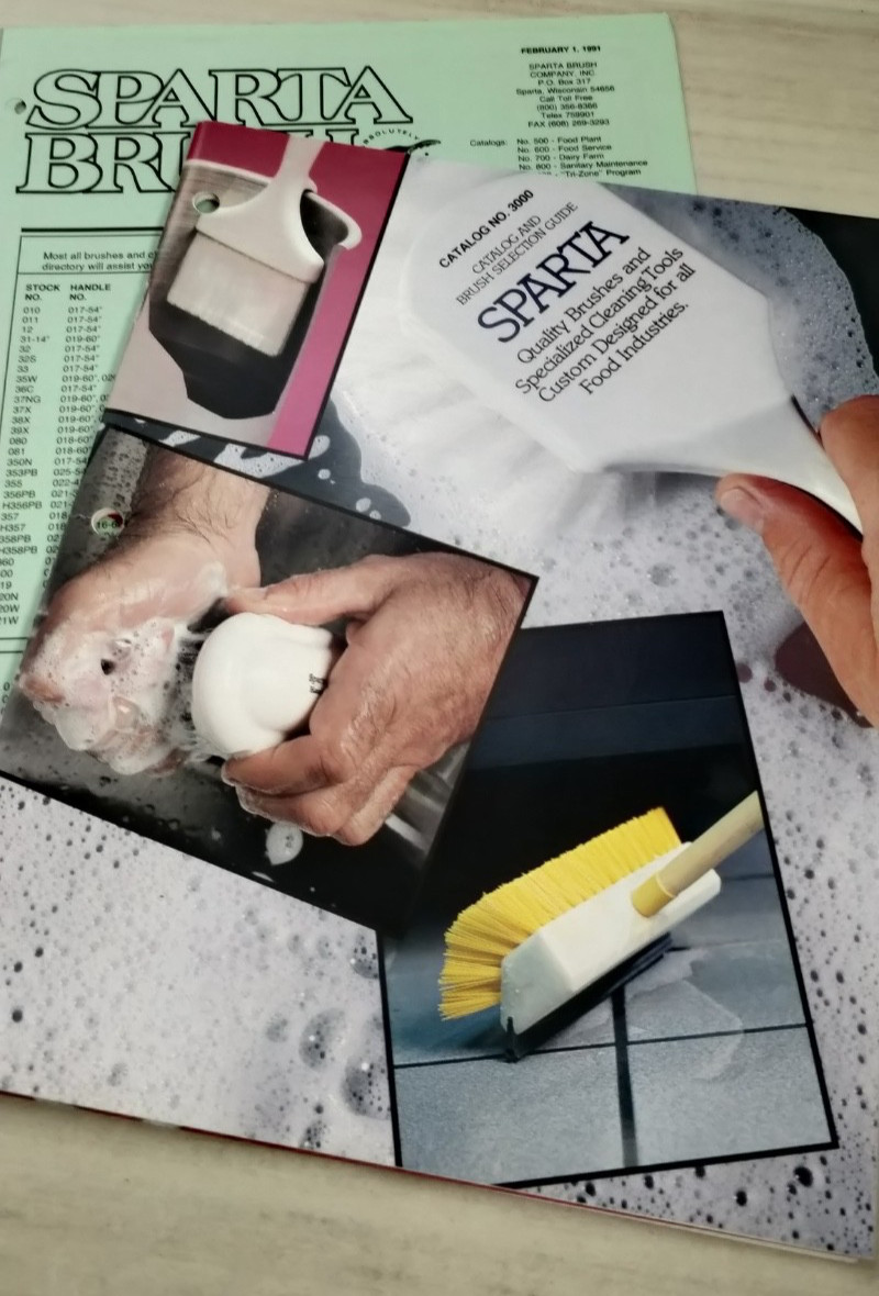 1991 SPARTA CATALOG 3000 BRUSH CATALOG AND SELECTION GUIDE Quality Brushes C5