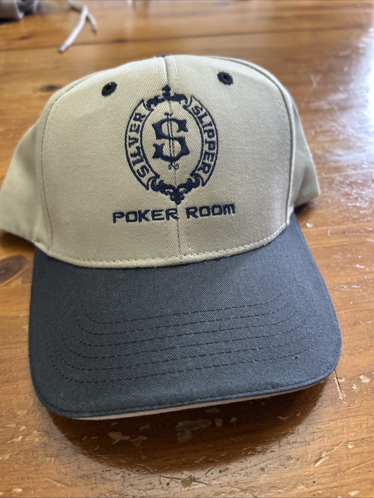 Silver Slipper Poker Room Hat Cap Adjustable Legendary 100% Cotton