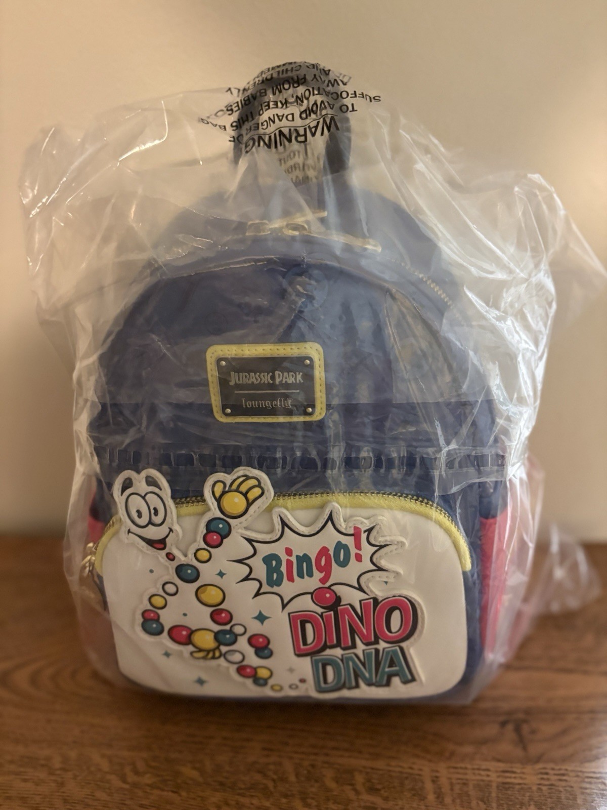 Universal Studios Jurassic Park Mr. DNA Mini Backpack 