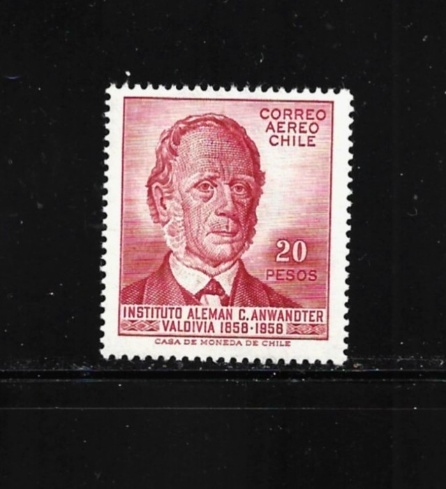 Chile Stamp Scott # C213-20 p- Mint/VLH-OG-1959- Air Mail