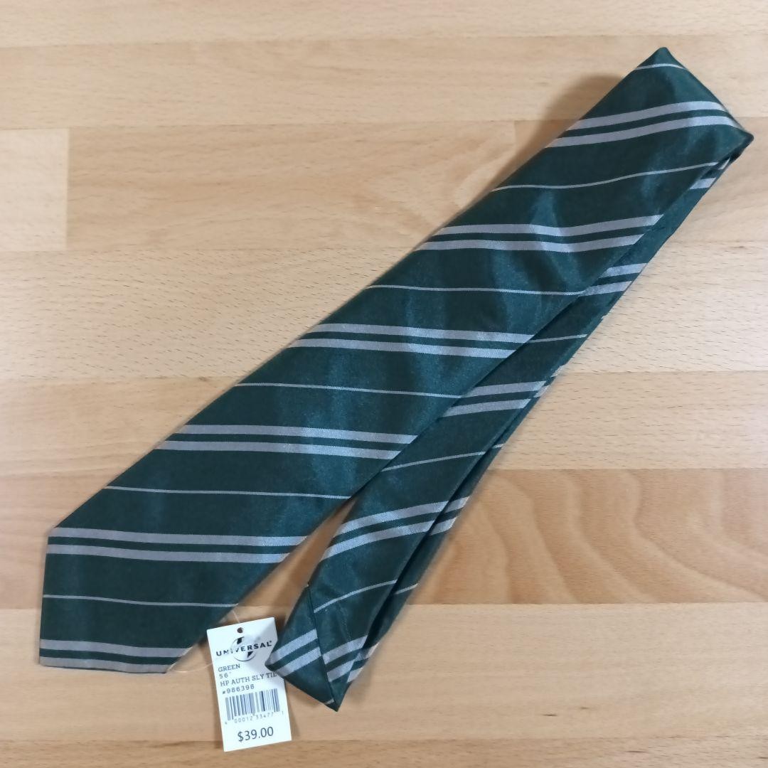 Harry Potter Slytherin Tie Official Universal Studios Merchandise