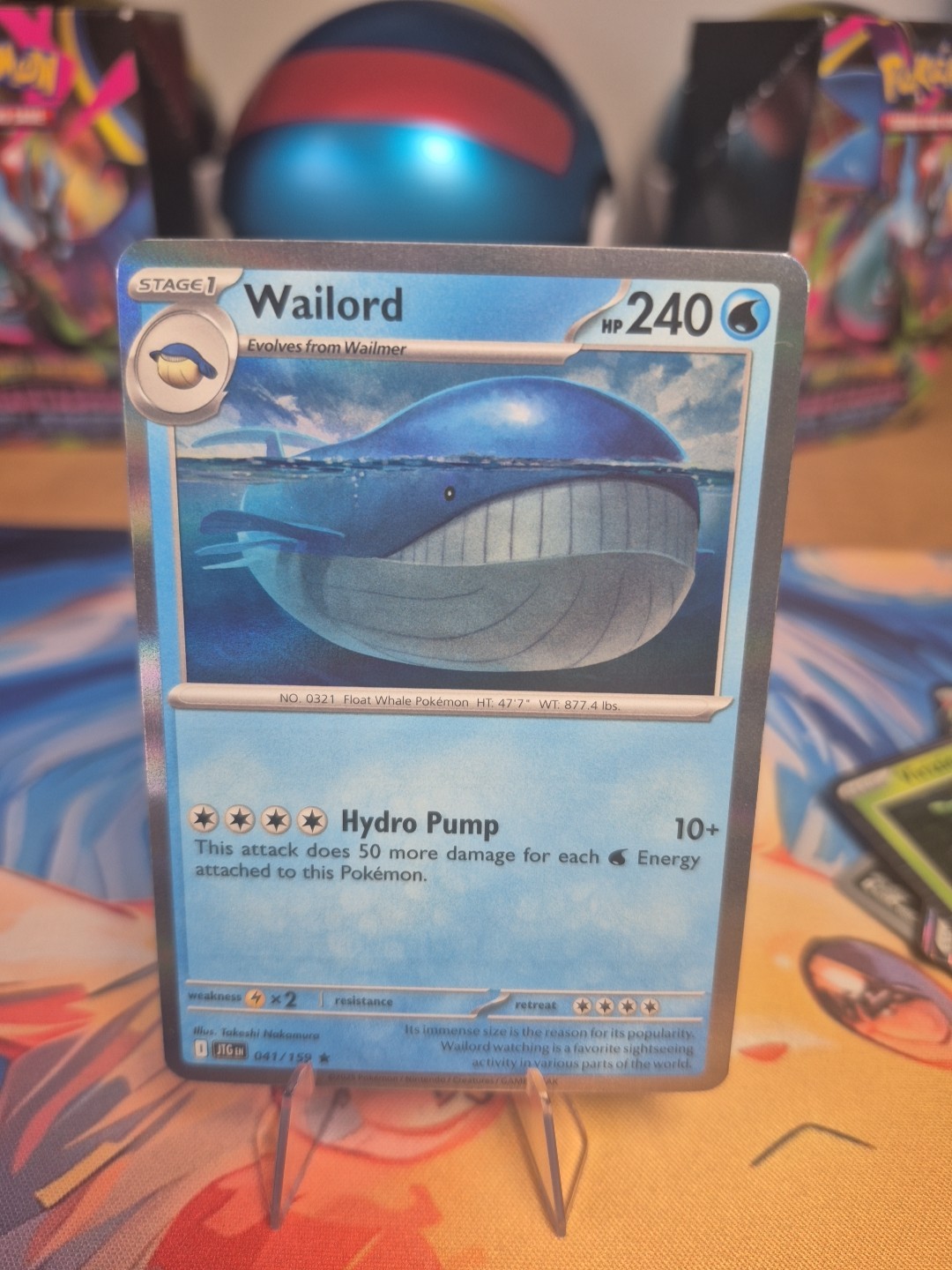 Wailord 041/159 Sv09: Journey Together Holo