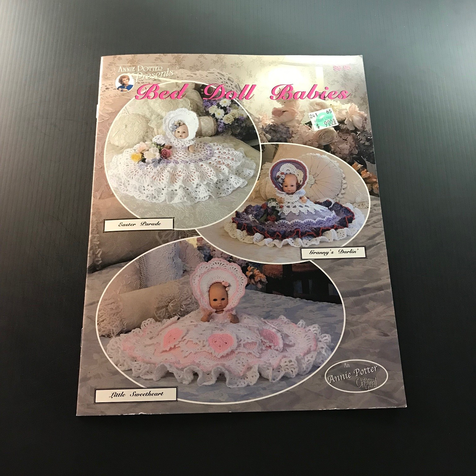 Bed Doll Babies Annie Potter Crochet Patterns Craft Book Vintage
