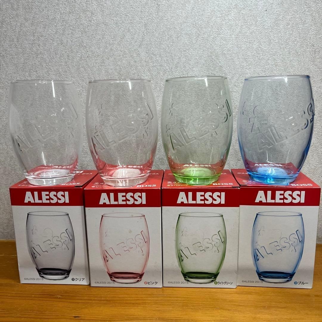 Alessi Boss Original Glass 390ml 4 Set