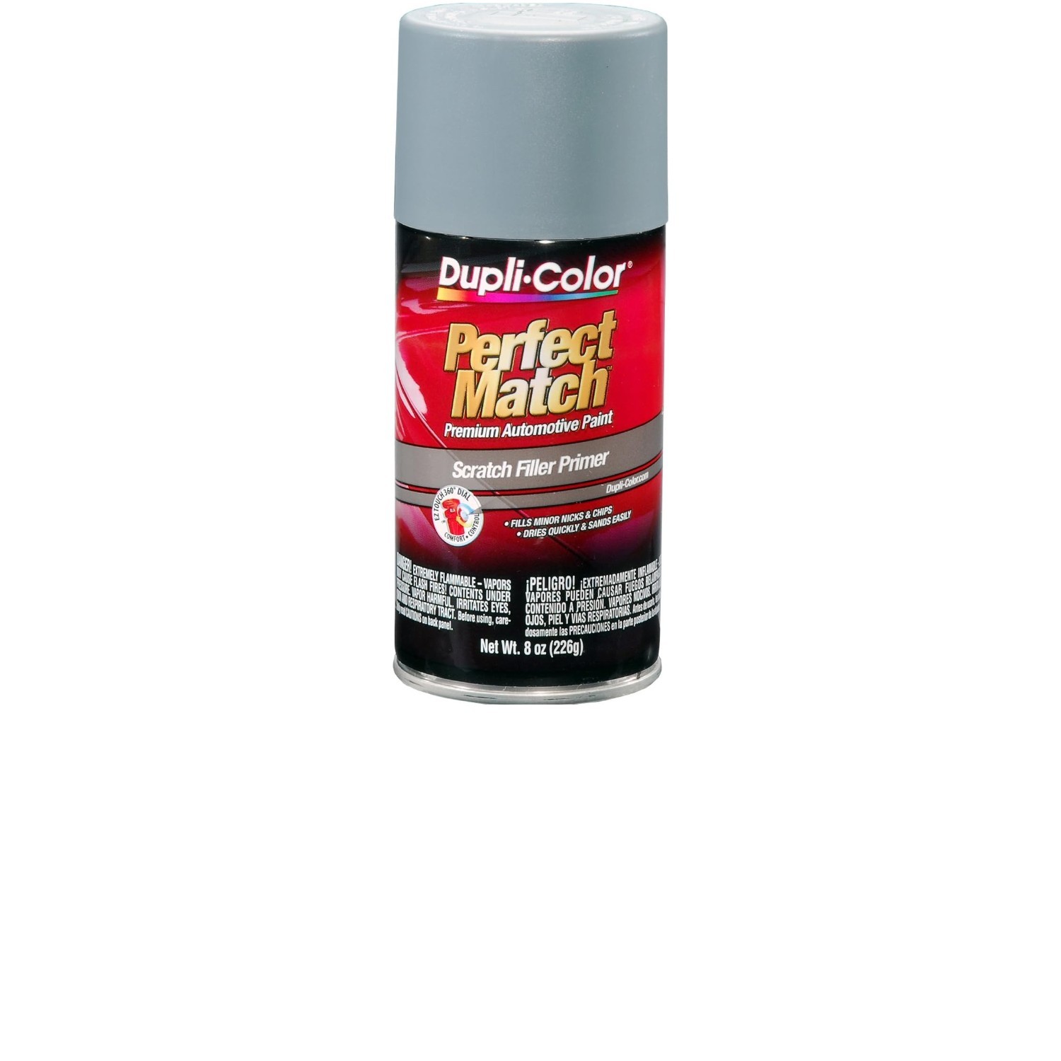 8 Oz Aerosol Gray Scratch Filler Primer For Cars Auto Body Repair