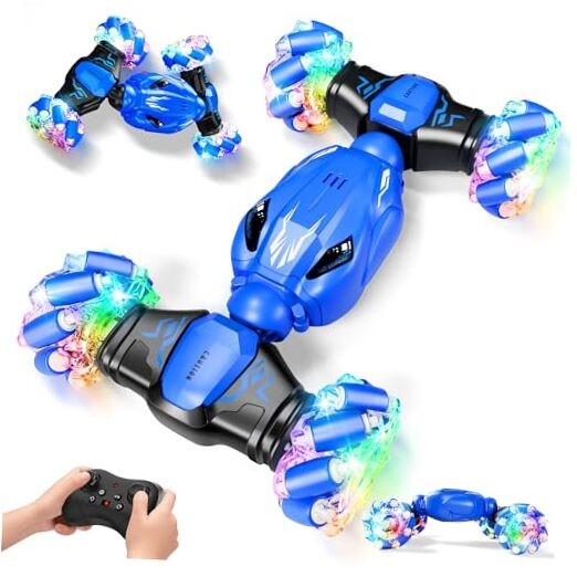 Remote Control Car, 4WD Rc Stunt Car 360 degree Rotate Transform,22KM/H Off 