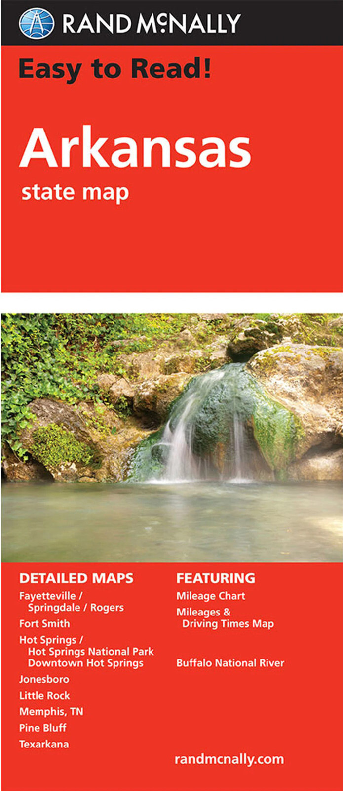 Rand McNally State Map: Arkansas from 2020