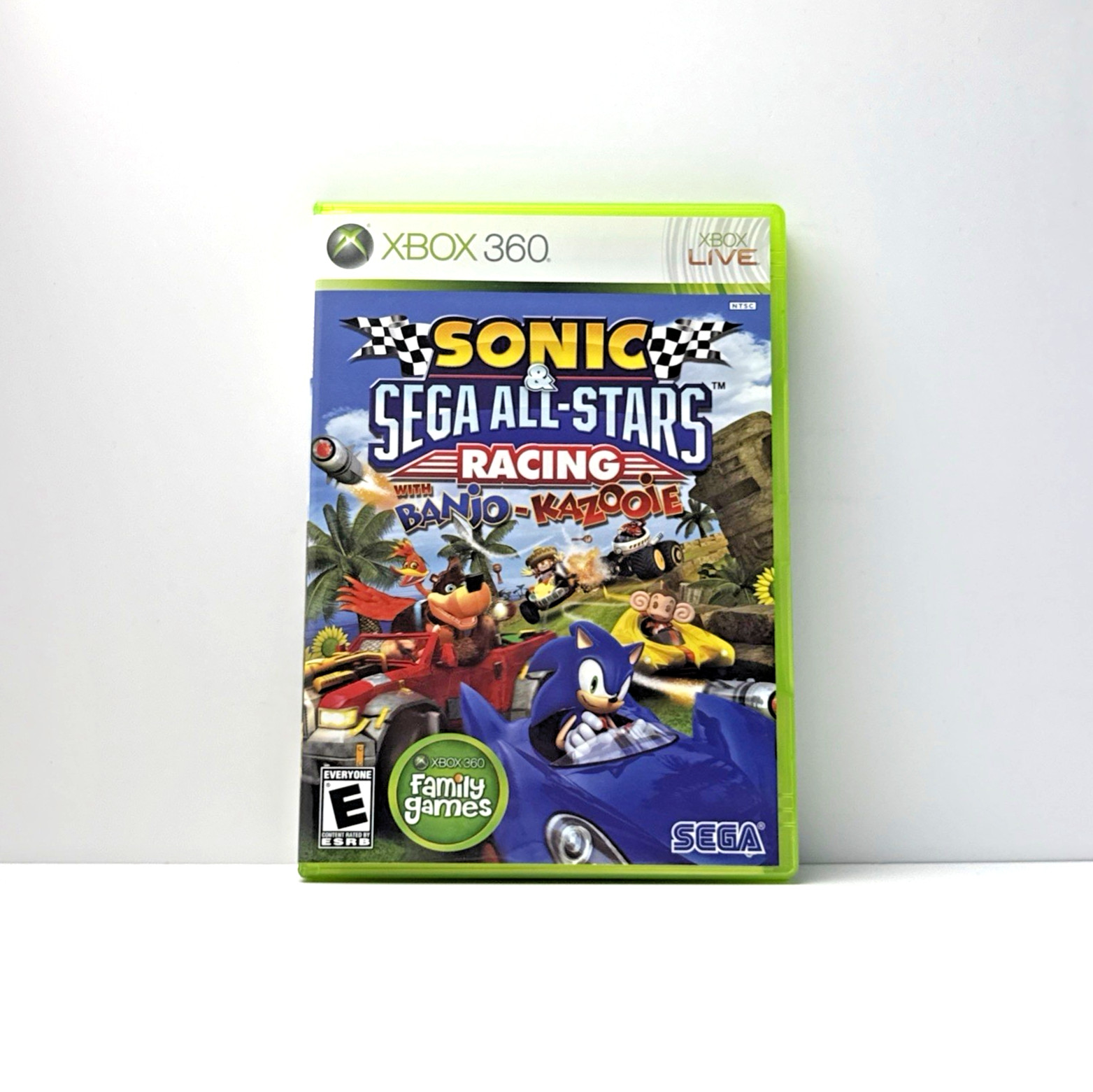 Sonic & SEGA All-Stars Racing Microsoft Xbox 360 Mint CIB Refurbished & Tested