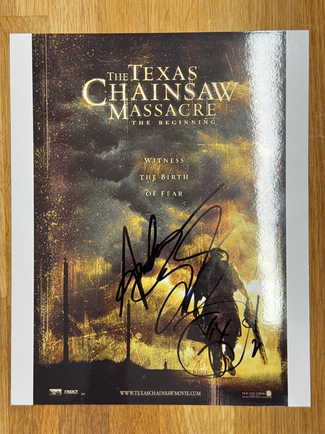 Andrew Bryniarski Signed Photo (Texas Chainsaw Massacre: The Beginning) Autograp