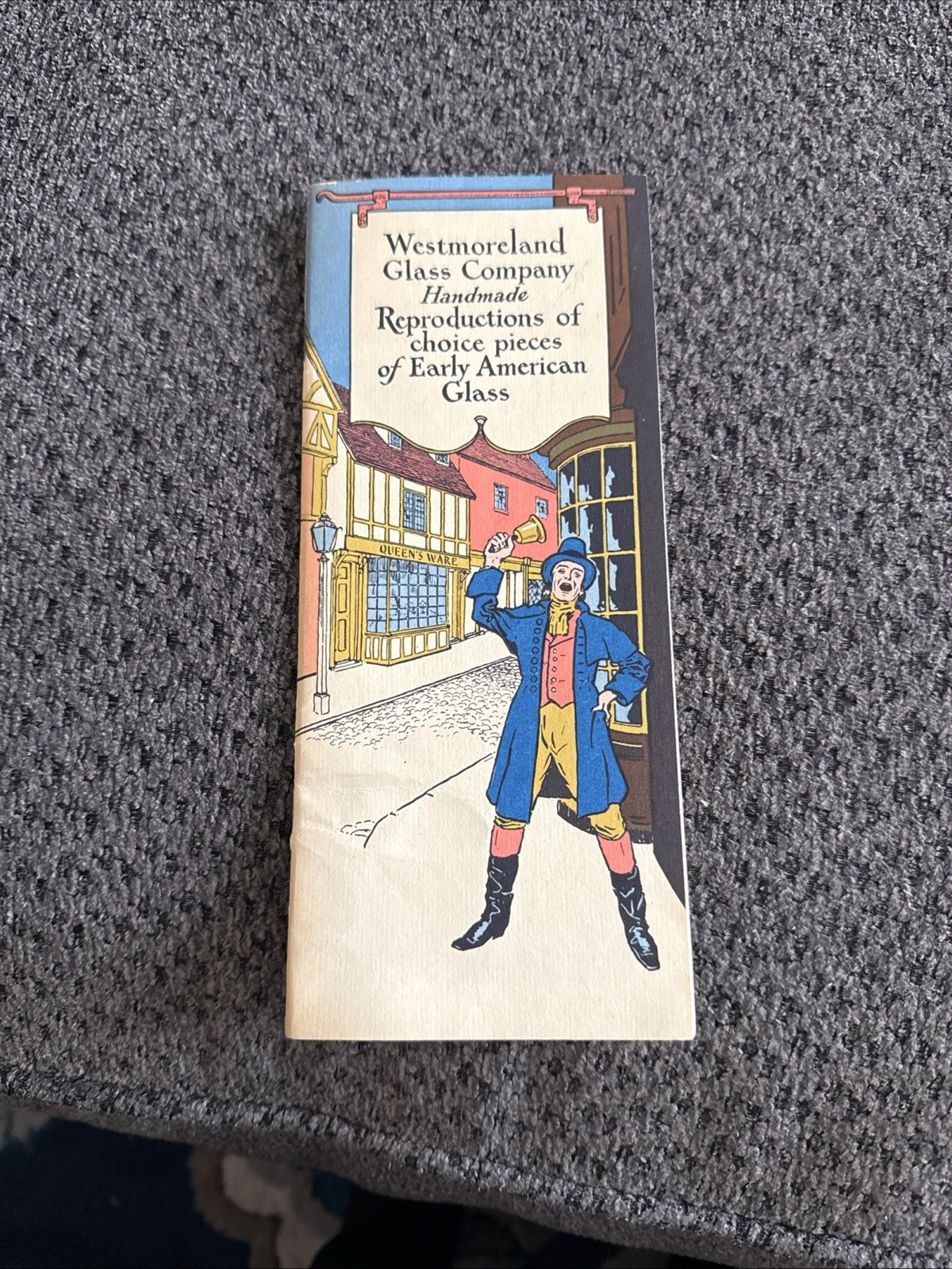 Westmoreland Glass Co Handmade Early American Glass Pamphlet Catalog 1960 Euc