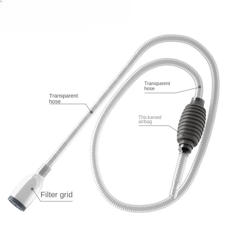 Large Fish Tank Aquarium Siphon Vacuum Gravel/Sand Washing and Water Change Clea