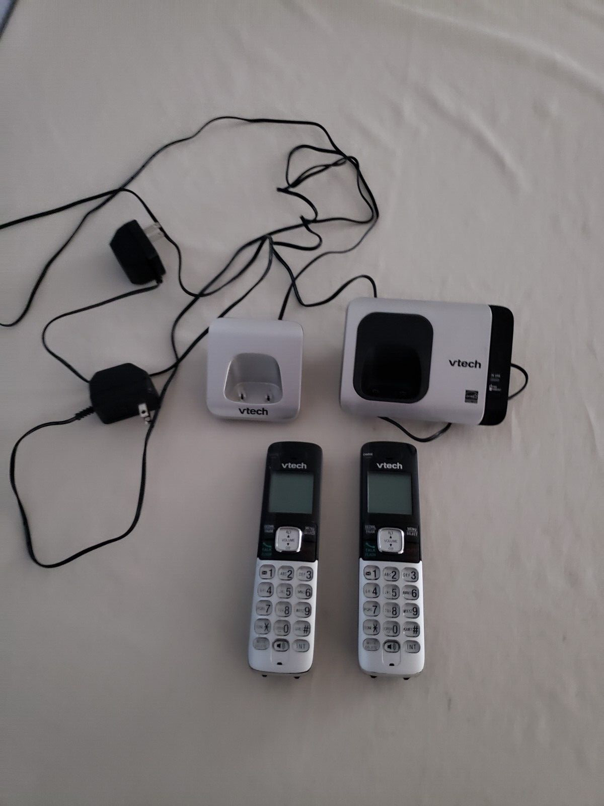 VTech CS6719-2 DECT 6.0 2-Handset Cordless Phones...no base unit