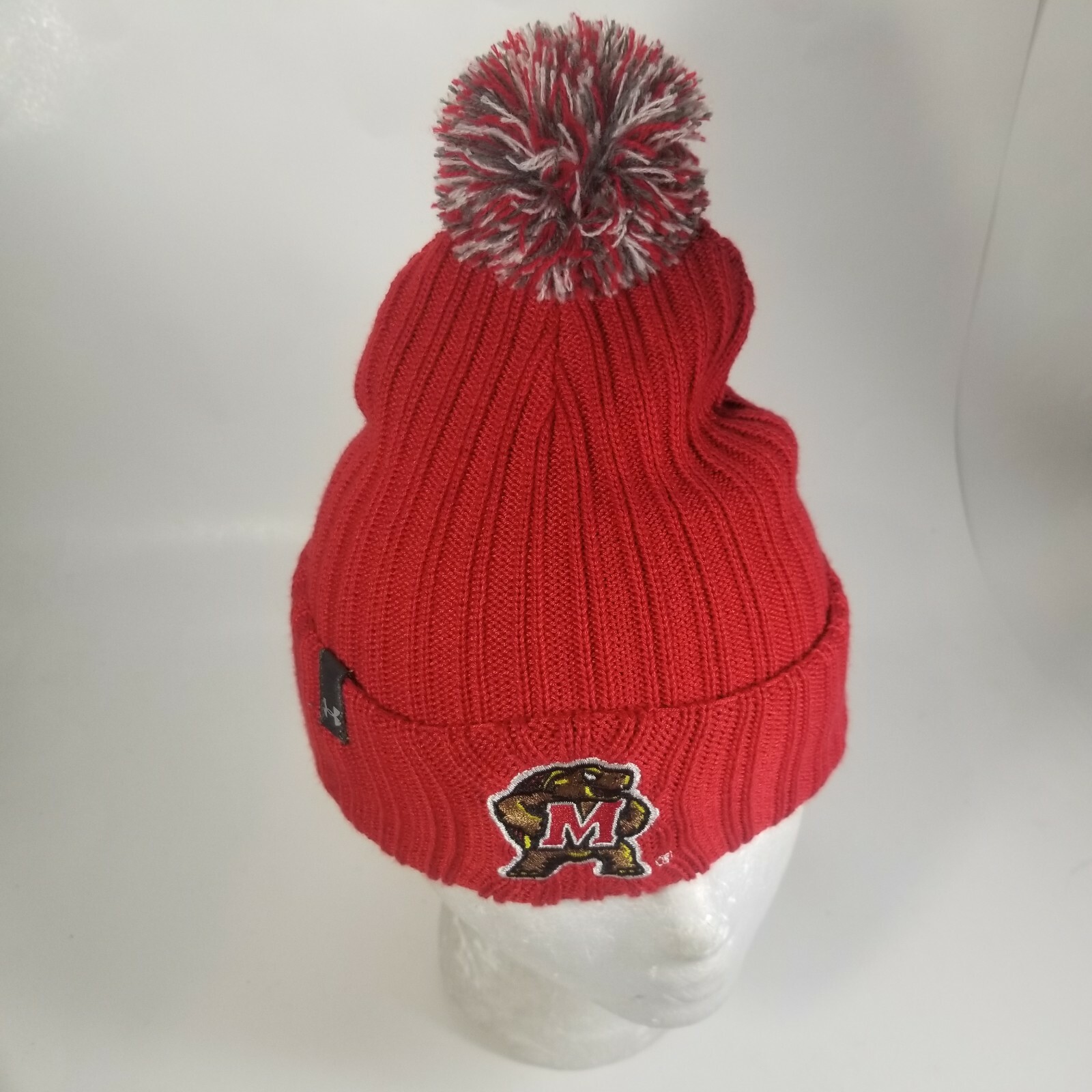 University of Maryland Terrapins Under Armor Beanie Winter Hat Cap YOUTH SIZE