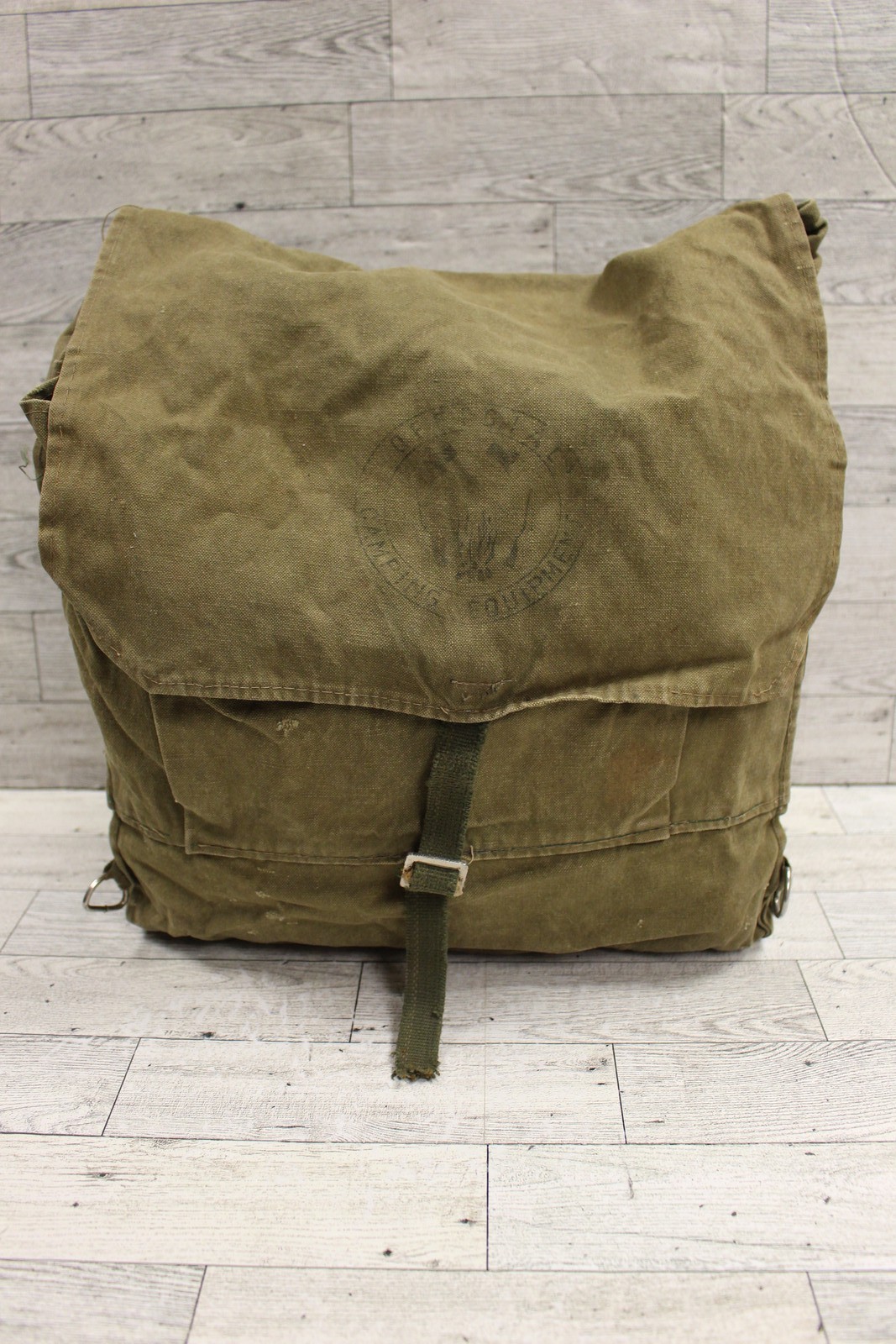 Vintage No. 622 "D" Ring Knapsack - Used