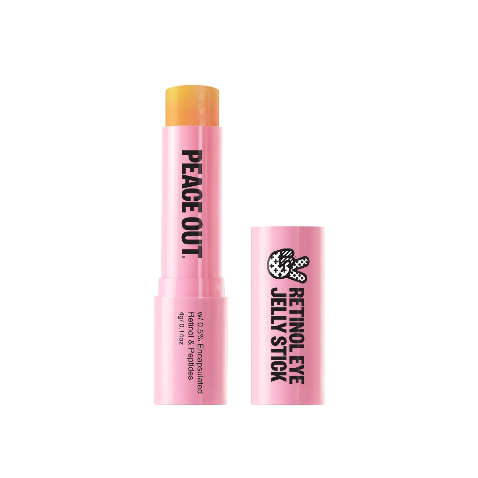 PEACE OUT Retinol Eye Jelly Stick, Under Treatment for Hydration, Fine... 