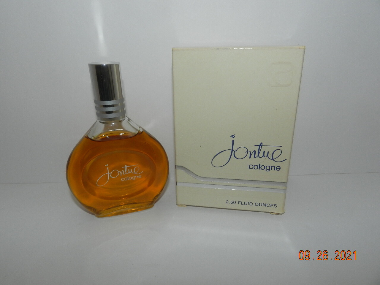 Vintage Jontue Cologne Splash By Revlon 2.5 oz - 2 1/2 oz New In Box USA