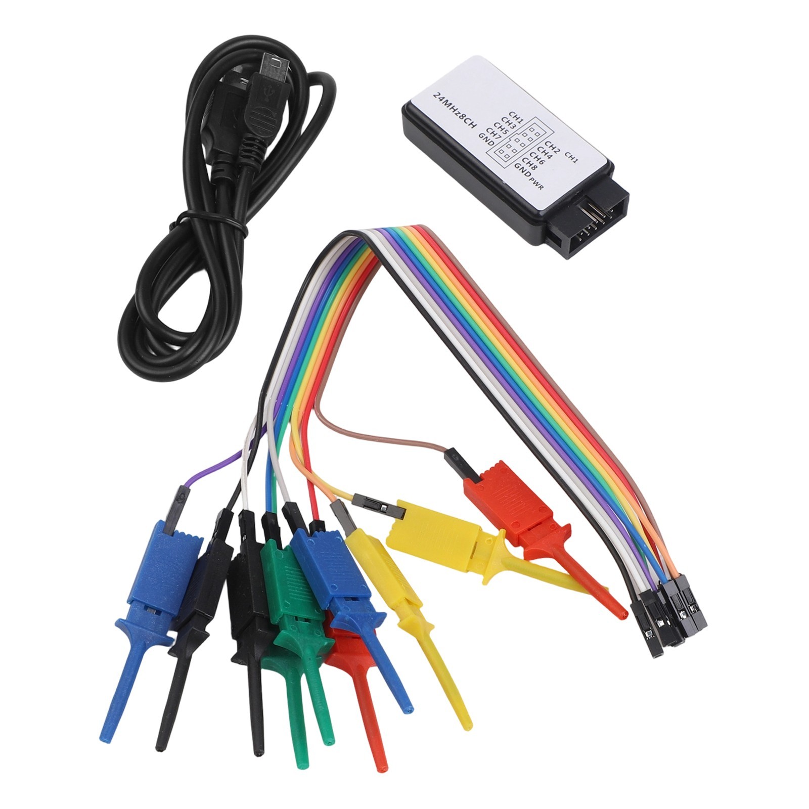 24M Samples USB Logic Analyzer for Microcontroller For ARM FPGA Development