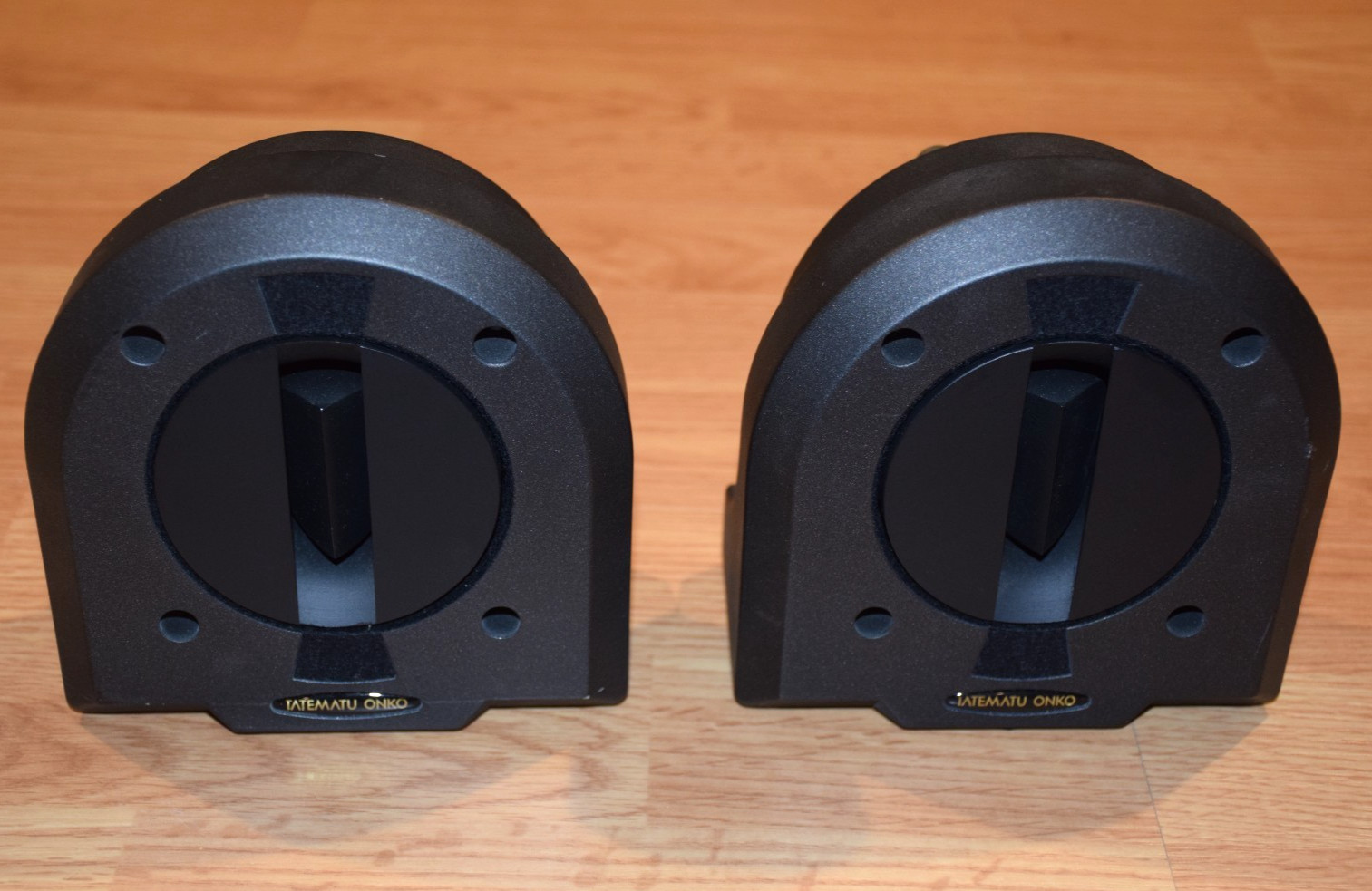 JBL 2405H Tweeter Pair Professional Series 8 Ohms w/ Tatematu Onko Stands Japan