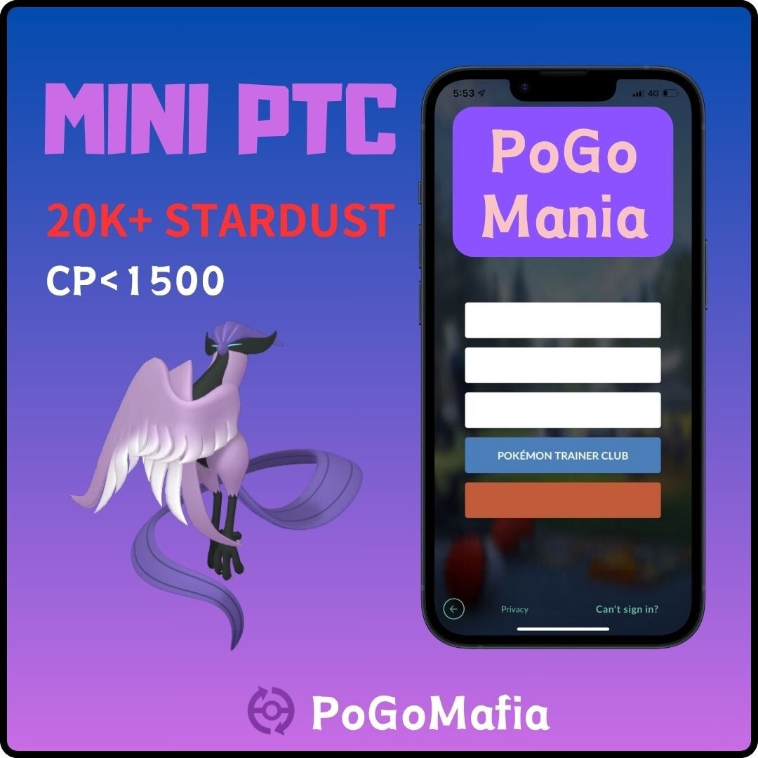 Galarian Articuno (NON shiny)💥CP under 1500💥PVP for GL💥mini PTC 20k💥