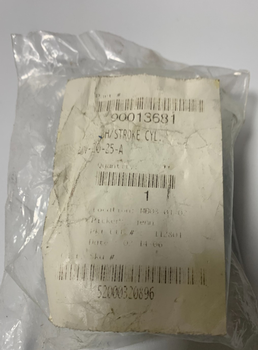 FESTO ADV-20-25-A 13681 NEW
