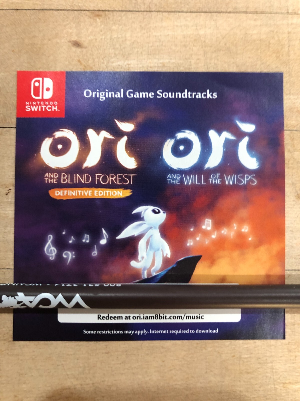 Ori and the Blind Forest & Ori and the Will of the Wisps Game Soundrack DLC Code