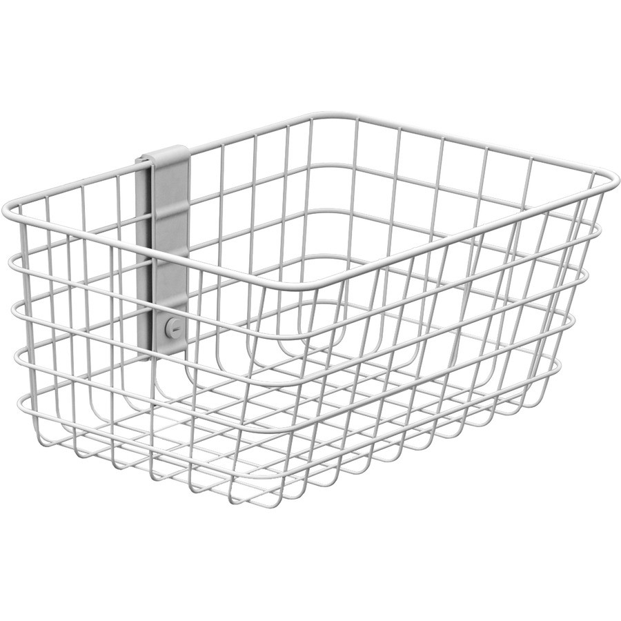 Ergotron SV Wire Basket, Small For StyleView Carts and eTable - White