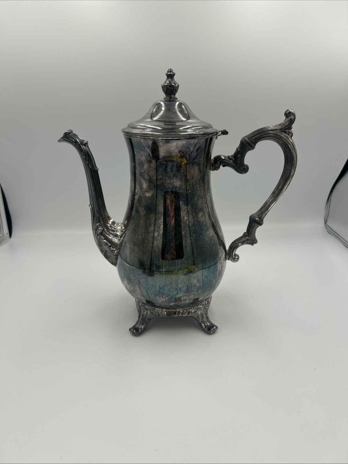 Vintage Silver-Plate Tea/Coffee Pot