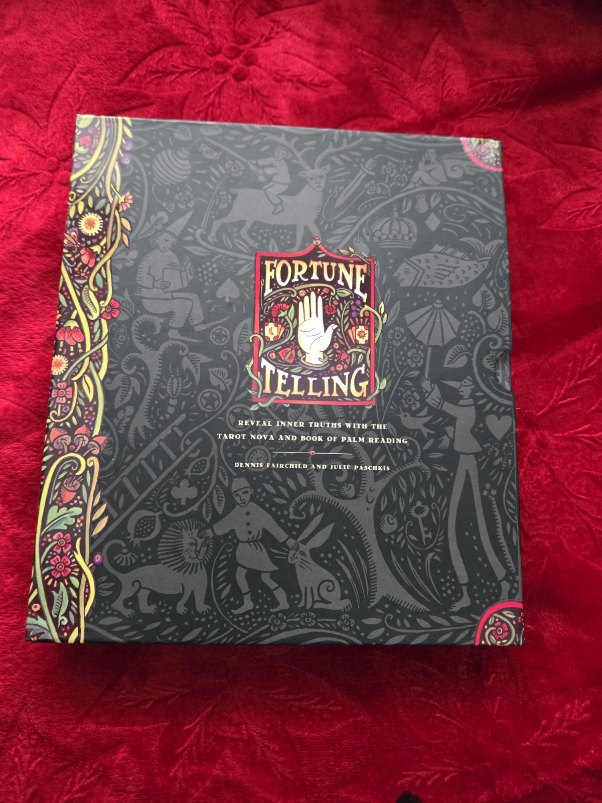 Fortune Telling Tarot Nova & Book Of Palm Reading Dennis Fairchild Box Set.