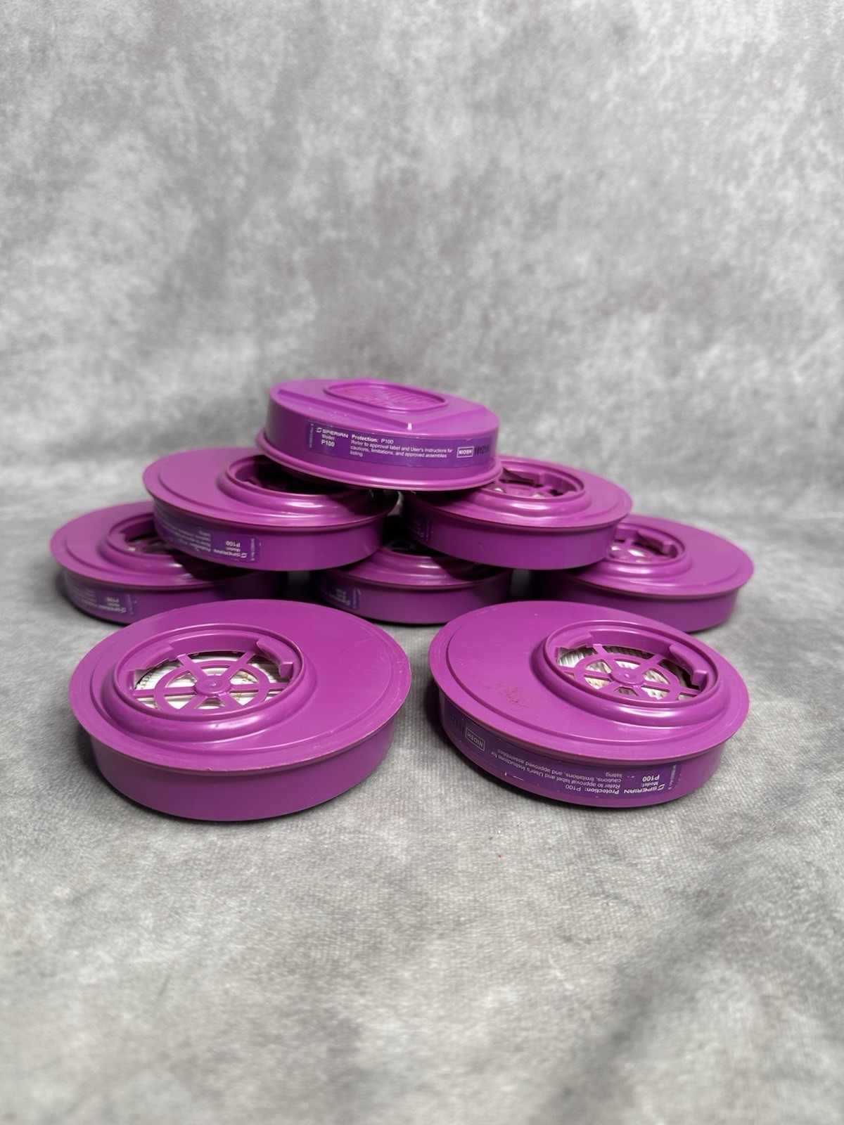 sperian honeywell t105005 (8) Combination Gas & Vapor Cartridges w/P100