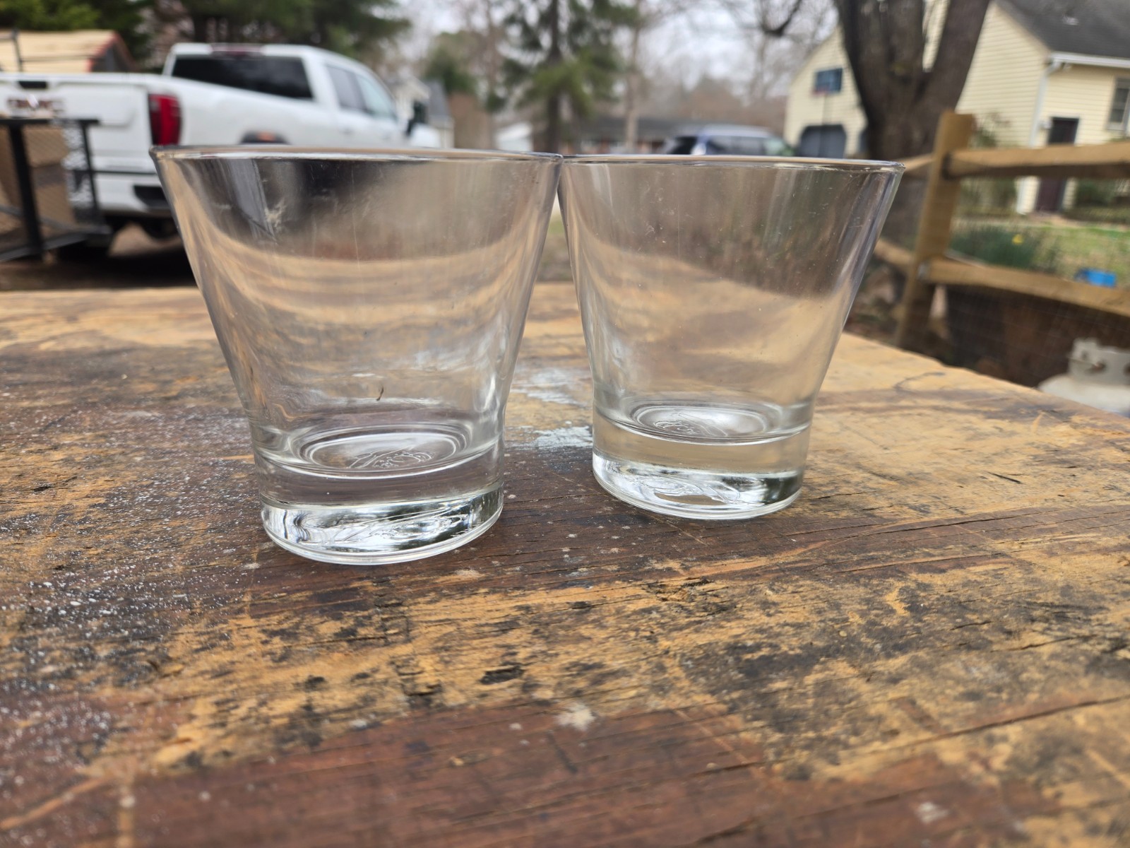Vintage Crown Royal Whiskey Rocks Glasses Embossed Logo Set of 2 Italy