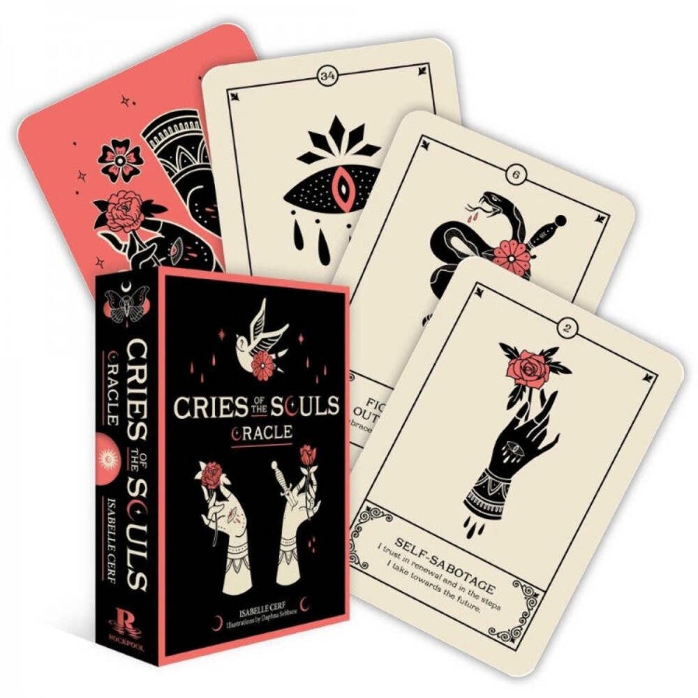 Cries Of The Soul Oracle Cards 42-Card Deck & Guidebook By Rockpool