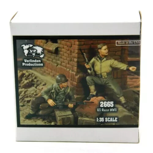 Verlinden - USA Patrol II G.M. (2 Figures) 1:35 Vintage Modeling