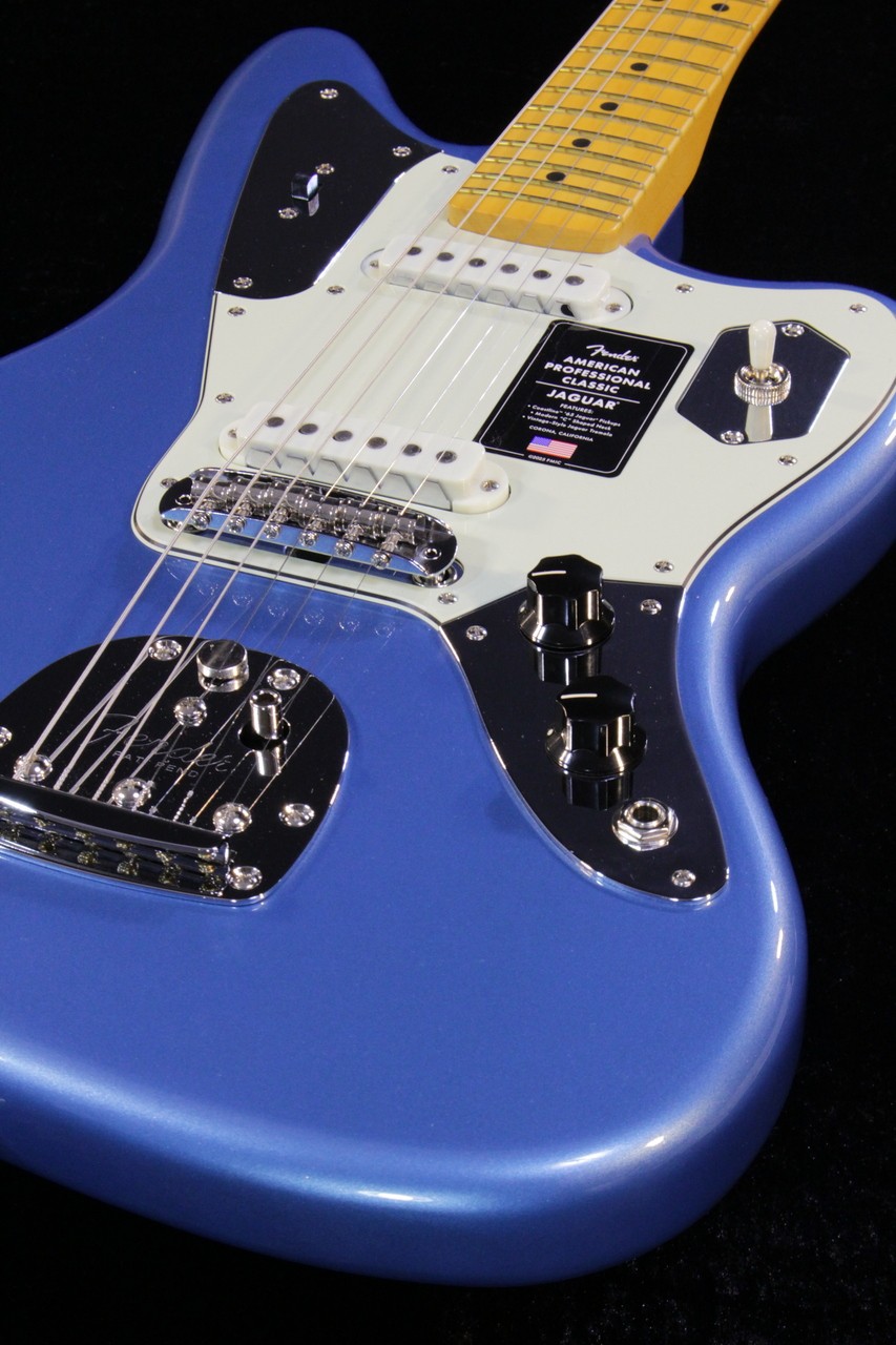 Fender American Professional Classic Jaguar Faded Lake Placid Blue #GGf39