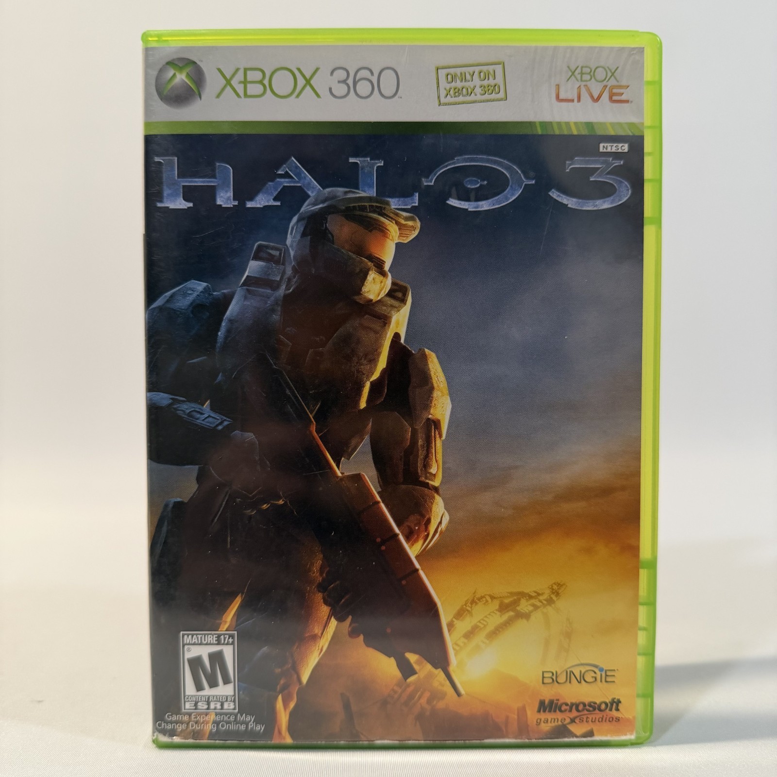 Halo 3 Microsoft Xbox 360 Sci Fi First Person Shooter FPS Bungie Game W/ Poster