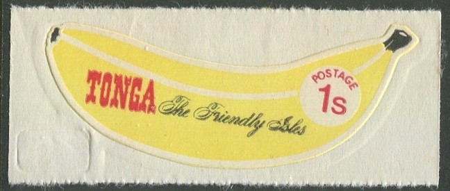 Tonga 1972 SG413 1s Banana coil stamp MNH                