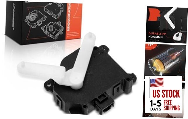  HVAC Heater Blend Door Actuator, Compatible with Cadillac CTS 2014-2015, ATS 