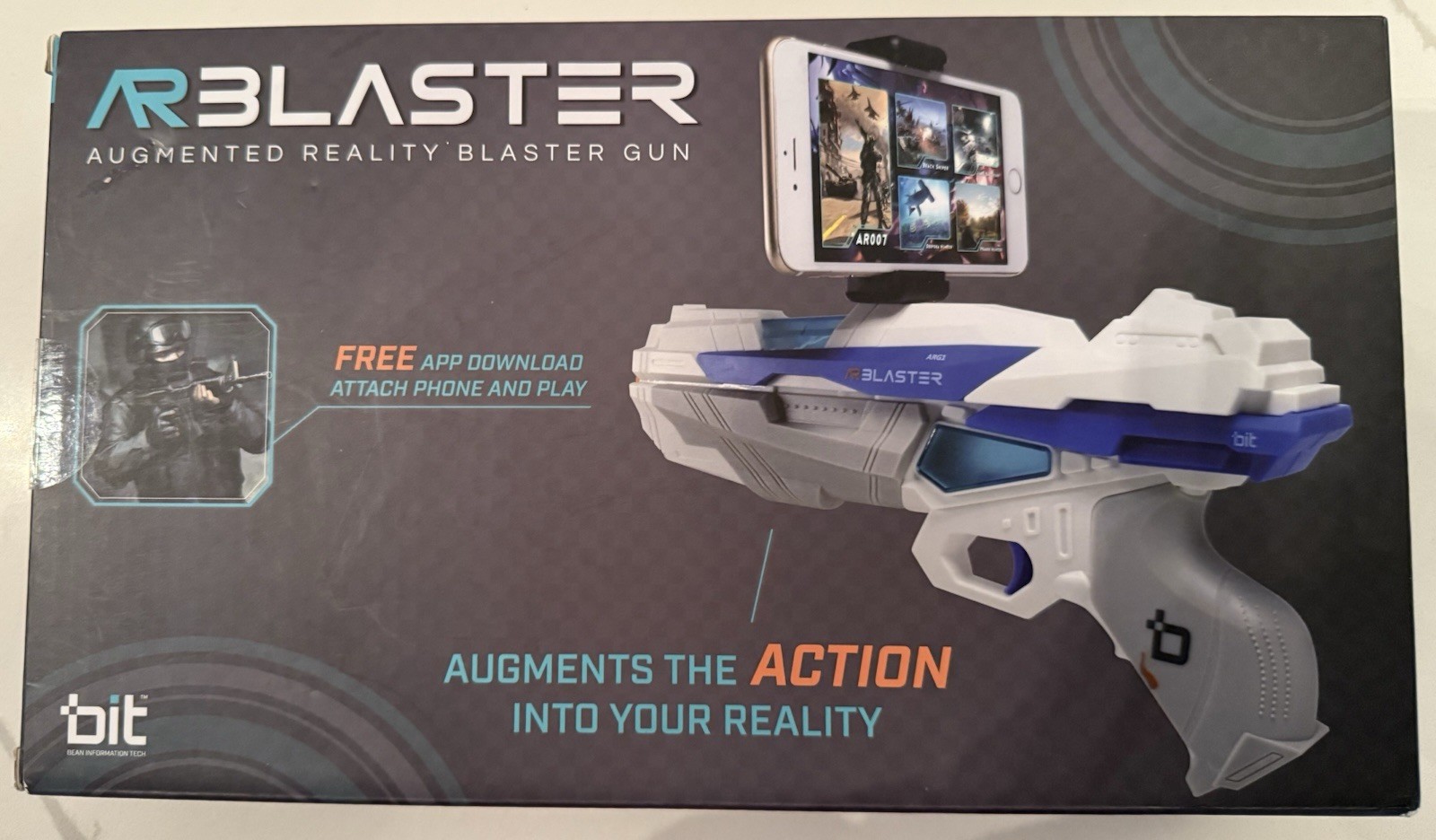 ARG1 Model AR Blaster Augmented Reality Blaster Gun by Bit Several Free Games