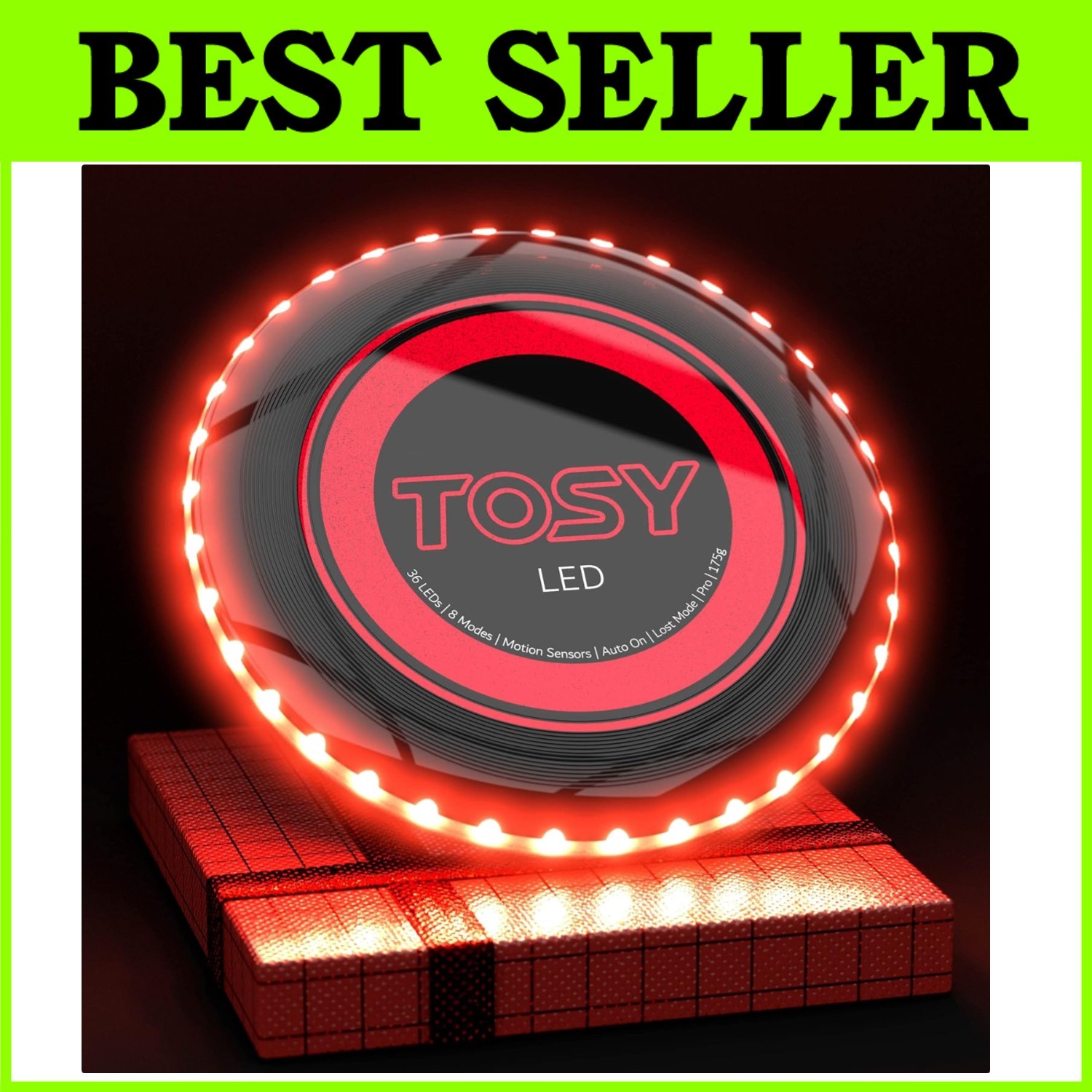 Smart LED Flying Toy - Colorful Lights, Rechargeable