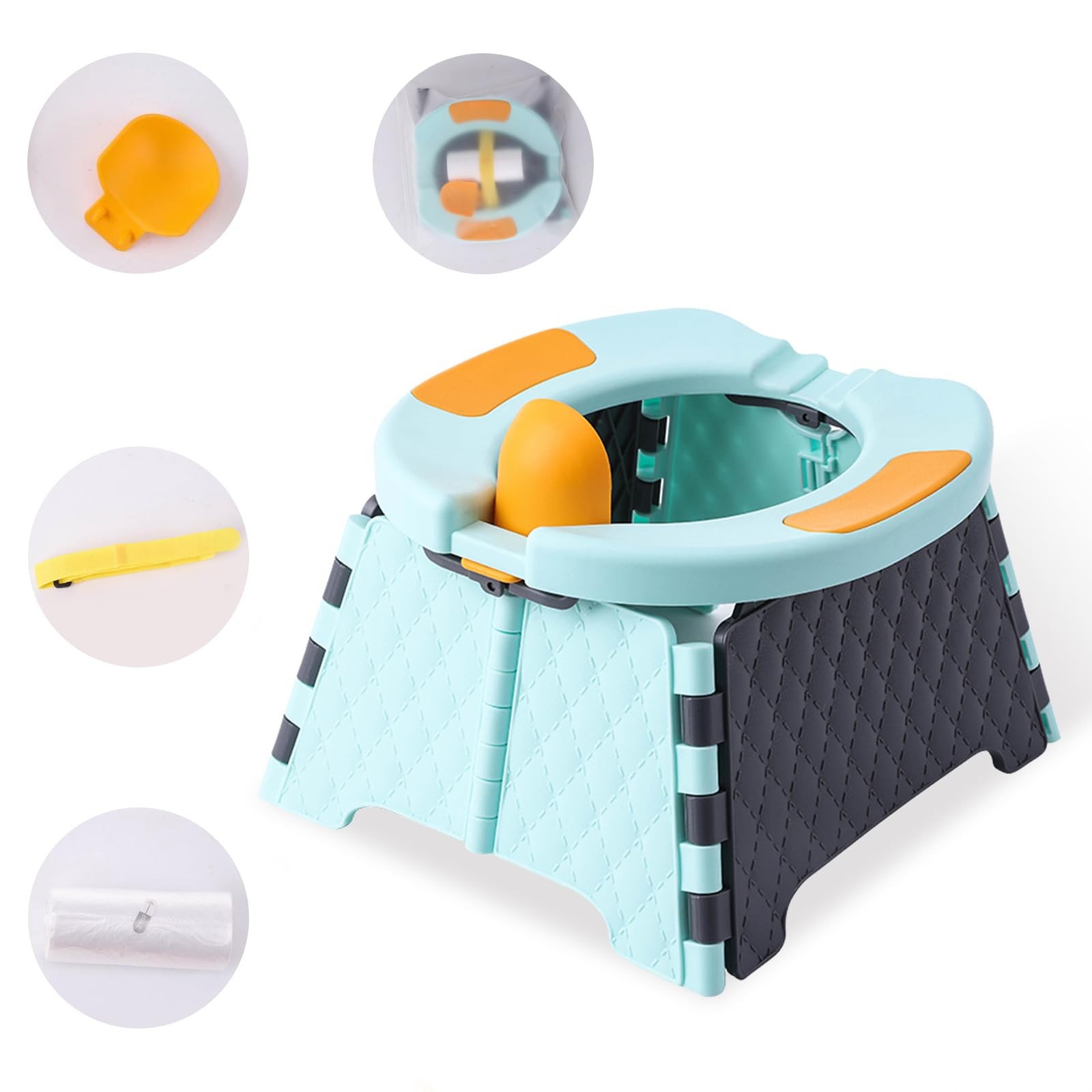Portable Potty for Travel, Travel Potty Training Chair with Travel Bag, Baby ...