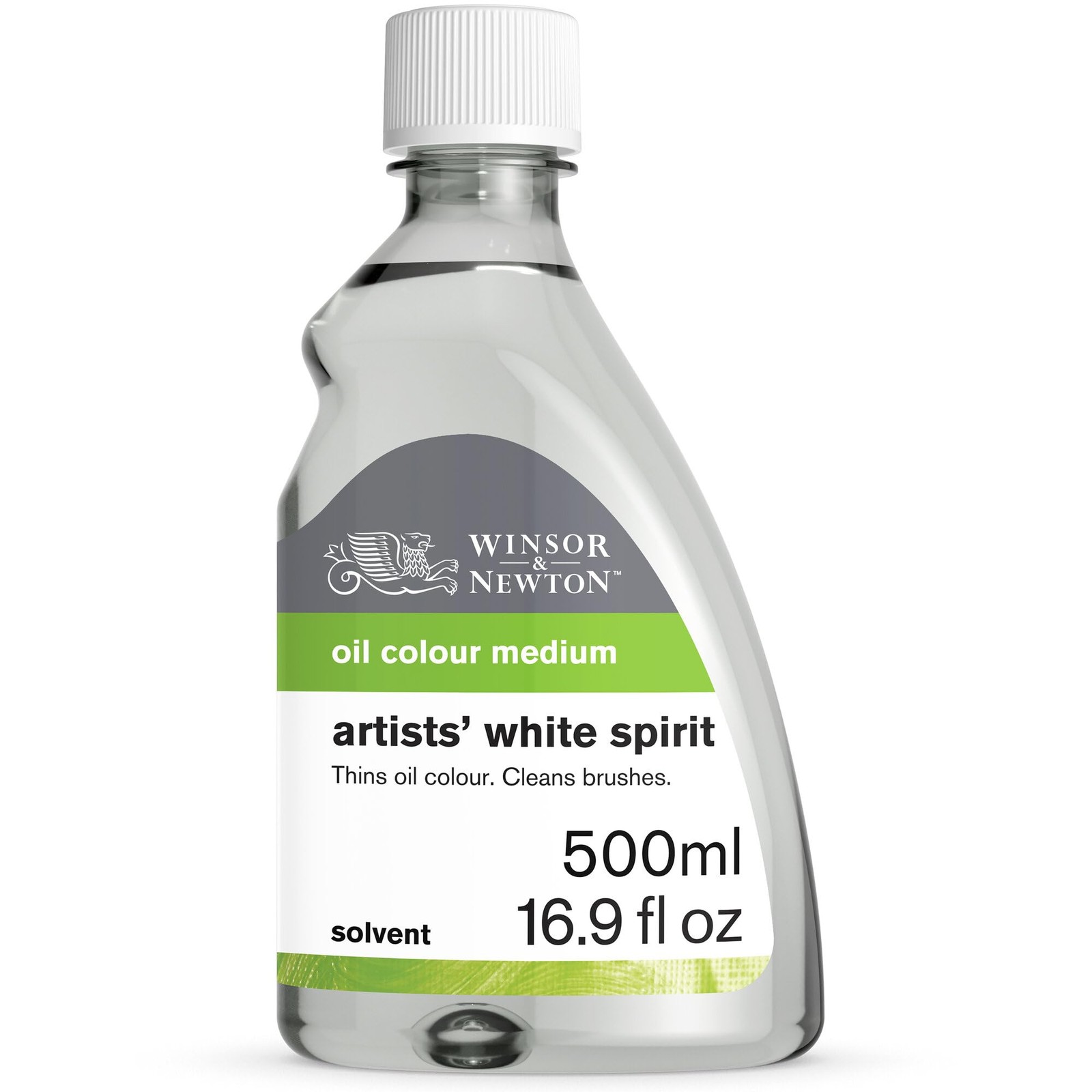Winsor & Newton Artists' White Spirits, 500ml - Oil Paint Thinner & Cleaner