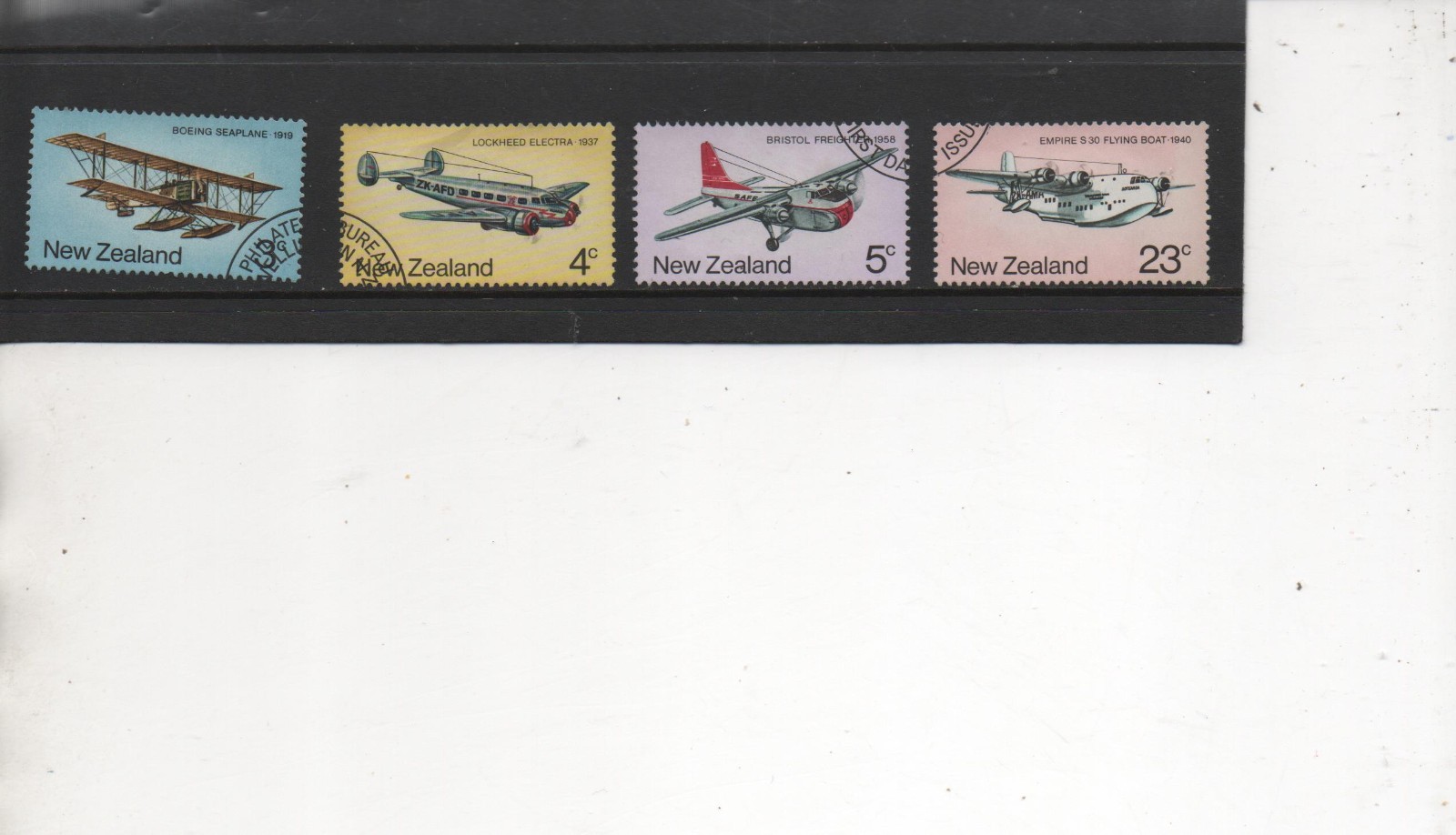 New Zealand Stamps 1974 Air Mail Transport set of 4 SG1050-53 very fine used FDI