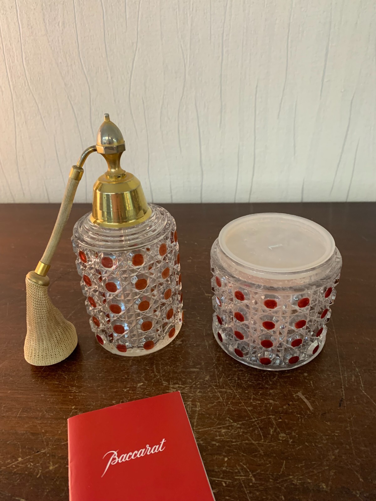 Pacha Model Bathroom Set In Baccarat Crystal (Lot Price)
